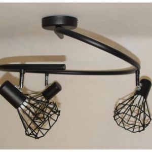 Obrazek Lampa Mini Szach 2744 Czarna PL3