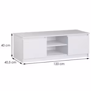 Obrazek Szafka RTV Noma Biały