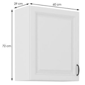 Obrazek Szafka kuchenna STILO biały mat/biały 60g-72 1f