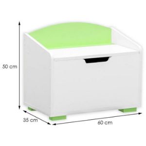 Obrazek Skrzynia Bb07 Biały/Zielony