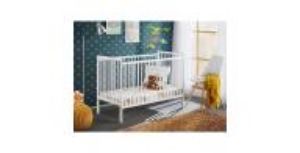 Obrazek Łóżeczko Cypi II + Materac Białe 