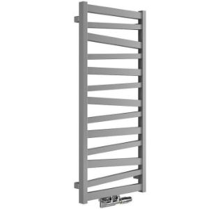 Obrazek Grzejnik łazienkowy Italic 113 1125x500 szary metalik 
