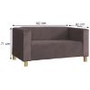 Obrazek Sofa Malwa 2 Gusto 61, nogi B 