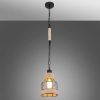 Obrazek Lampa 15674H czarno-beżowa LW1