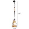 Obrazek Lampa 15674H czarno-beżowa LW1