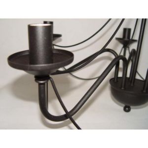 Obrazek Lampa Pająk 1281 Czarny LW5