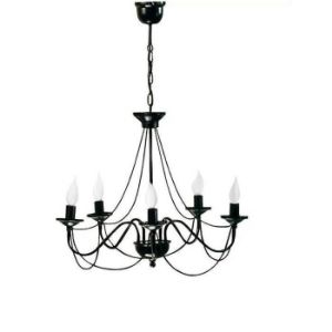 Obrazek Lampa Pająk 1281 Czarny LW5