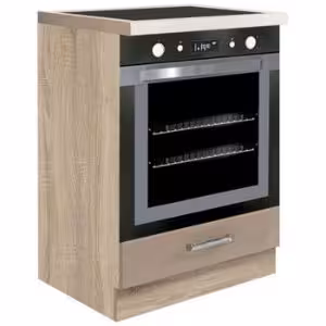 Obrazek Szafka Kuchenna Premio 17D sonoma/cappuccino połysk