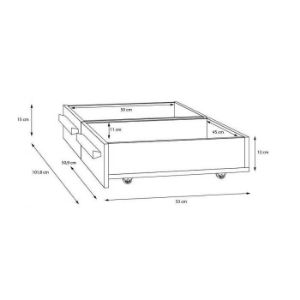 Obrazek Szuflada do łóżka Surfinio SFNL021-M377