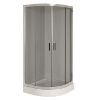Obrazek Kabina prysznicowa półokrągła KP4/TX5B 90/190 GY SB BPZA 2EL glass