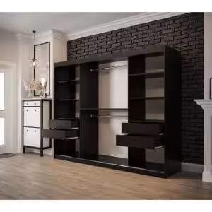 Obrazek Szafa Old Wood T 250 Czarny/Old Style