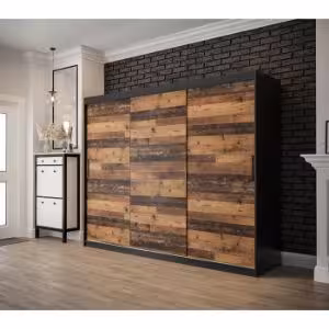 Obrazek Szafa Old Wood T 250 Czarny/Old Style