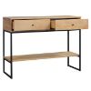 Obrazek Konsola Logan 2 szuflady sosna lakier