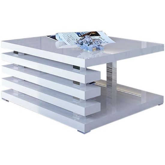 Obrazek Stolik Kawowy Messa Biały Połysk