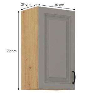 Obrazek Szafka kuchenna Stilo claygrey/artisan 40g/72 1f