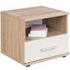 Obrazek Szafka nocna Dino dąb sonoma/biały