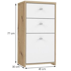 Obrazek  Komoda Best Chest Dąb Artisan/Biały 