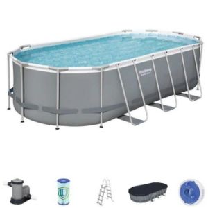 Obrazek Basen stelażowy owalny 5,49x2,74x1,22 m 56710