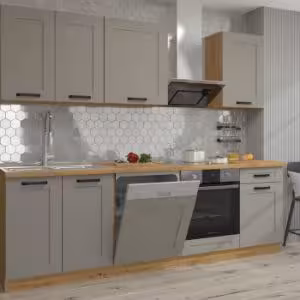 Obrazek Kuchnia Luna claygrey/artisan 260 bez blatu