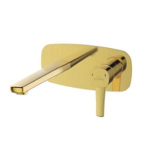 Obrazek Bateria umywalkowa podtynkowa Glamour BP-02-U09 złota 