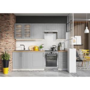 Obrazek Szafka Kuchenna Natalia D60PC PL Szary Mat