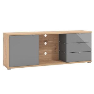 Obrazek Szafka RTV Andora 175 szary 11011383