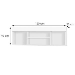 Obrazek Półka Cezar 27 Biały