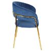Obrazek Krzesło Glamour Granatowe