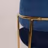 Obrazek Krzesło Glamour Granatowe