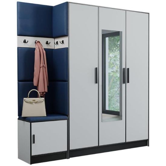 Obrazek Garderoba Roj 14 biała + Kronos 09 niebieski