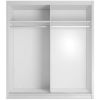 Obrazek Szafa Verona 180 biały matowy/lustro