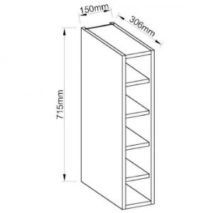 Obrazek Szafka kuchenna Vigo dąb lancelot 15g-72 Otw