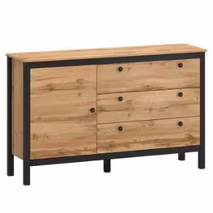 Obrazek Komoda Palmer G Dąb Wotan/Czarny