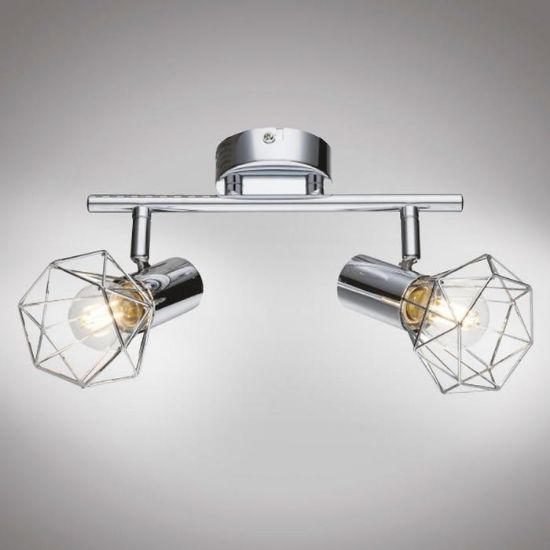 Obrazek Lampa 54802-2 LS2 Drut chrom