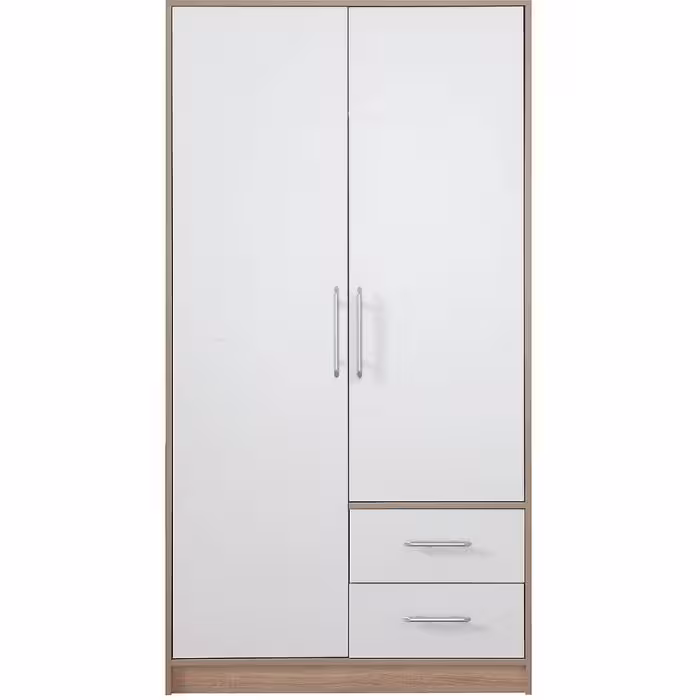 Szafa Smart SR3 100 cm dąb sonoma/biały