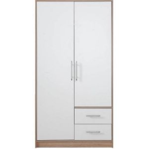 Obrazek Szafa Smart SR3 100 cm dąb sonoma/biały