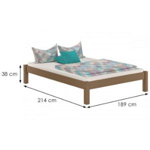 Obrazek Łóżko Dora 180x200 sosna bejca brąz 