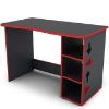 Obrazek Biurko Matrix 6 grafit/czerwony