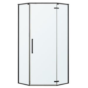 Obrazek Kabina prysznicowa pięciokątna Lambda 90x90x195 black
