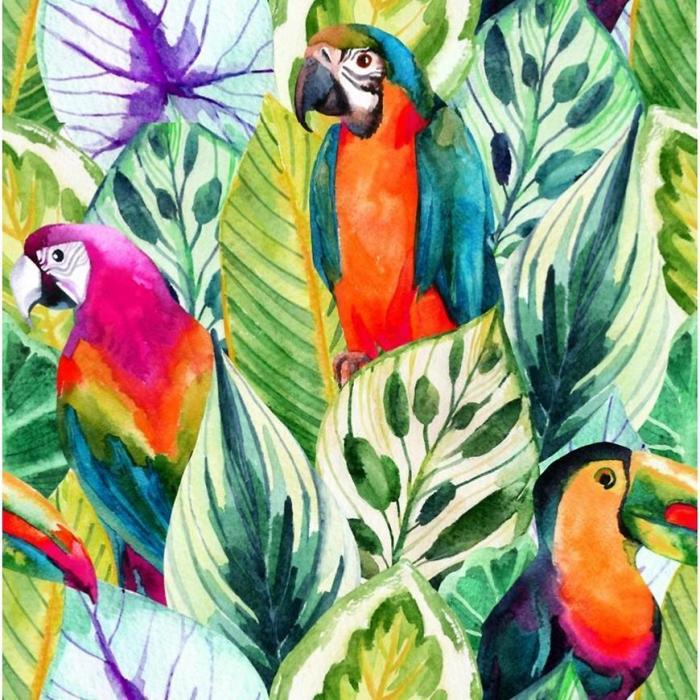 Panel szklany 60/60 Jungle Birds-1 Esg