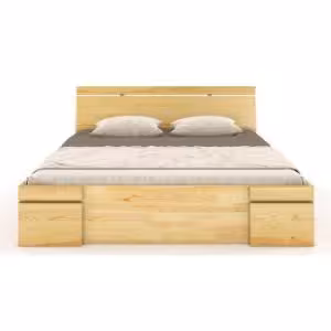 Obrazek Łóżko sosnowe Skandica Sparta maxi+sz 200X200 naturalny 