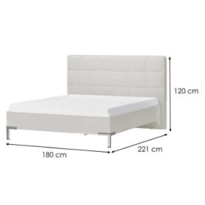 Obrazek Łóżko Piano KR160V-71/KA/71 beige HG