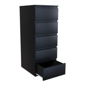 Obrazek Komoda Zoya P5 (czarny)