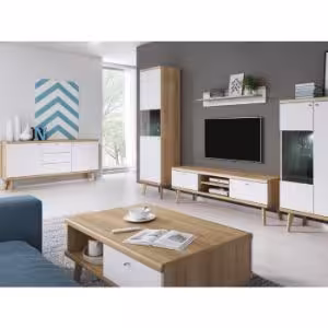 Obrazek Szafka RTV Primo PRTV160 dąb riviera