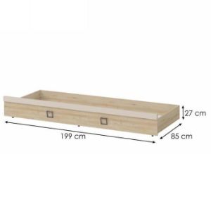 Obrazek Szuflada Kiki FK80-BK/KI-01 beech/sand 
