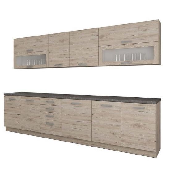 Obrazek Kuchnia Bordeaux 260 bez blatu