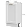 Obrazek Szafka Kuchenna Tara R3-45-1k/4 White Mat