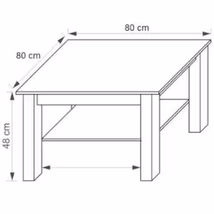 Obrazek Ława Cezar 18  80 sonoma