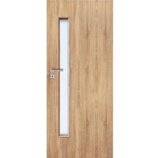 Obrazek Drzwi wewnętrzne Iza 3*3 80P Dąb Sonoma L2
