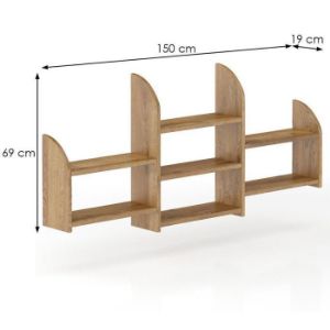 Obrazek Półka Sosna PK102-150x69x19 dąb